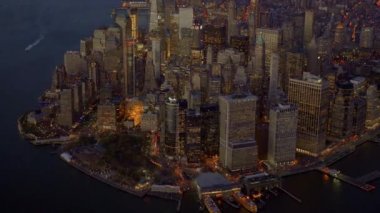 Manhattan Geceleri gökyüzü