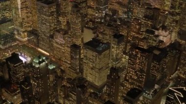 New York Şehri Geceleri gökyüzü