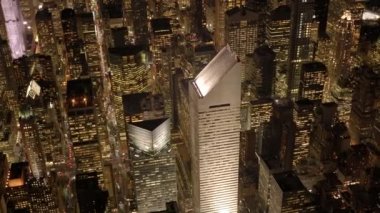 New York Şehri Geceleri gökyüzü