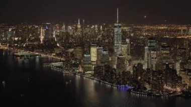 Manhattan Geceleri gökyüzü