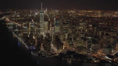 Manhattan Geceleri gökyüzü
