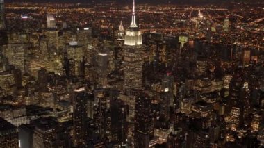 New York Şehri Geceleri gökyüzü