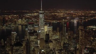 Manhattan Geceleri gökyüzü