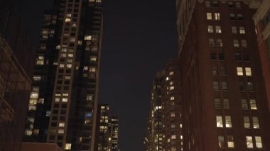 New York şehrinin gökdelenleri
