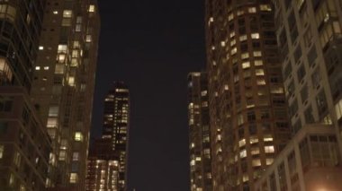 New York şehrinin gökdelenleri
