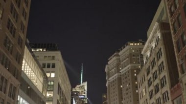 New York şehrinin gökdelenleri