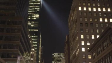 New York şehrinin gökdelenleri