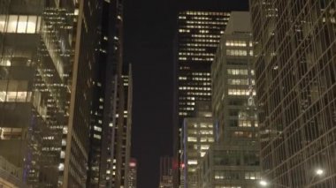 New York şehrinin gökdelenleri