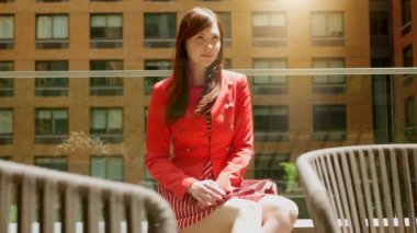 moda yaşam tarzı güzel bir kadın portresi