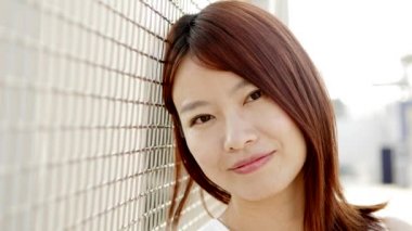 Asyalı kadın portresi