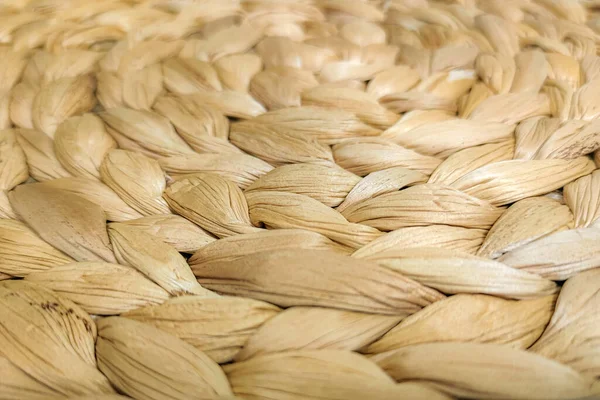 Doğal dokusu olan organik daire altlığı.