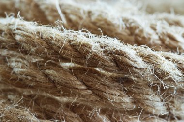 Örgülü kenevir halat