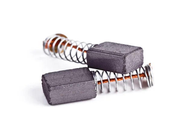黒鉛の電気ブラシ — ストック写真