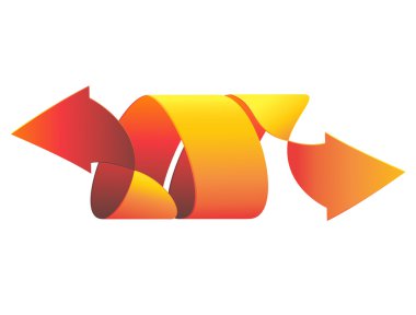 Ok işaretçisini spiral şeklinde