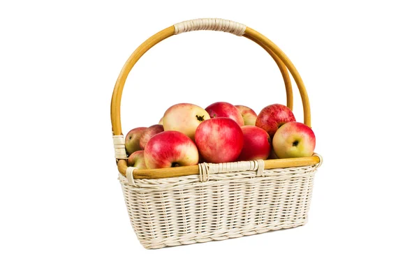 Mand met appels — Stockfoto