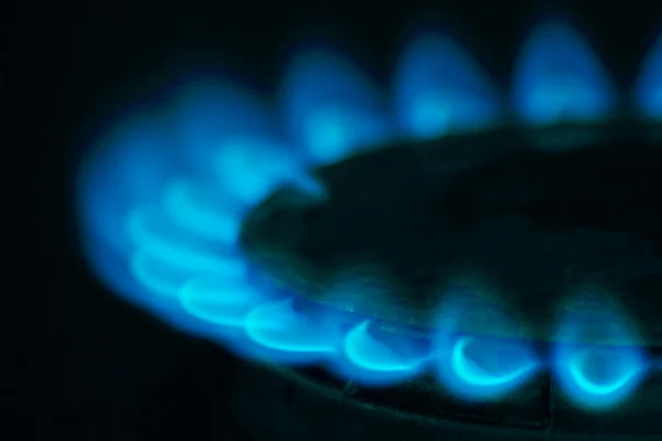 Brand gas — Stockfoto