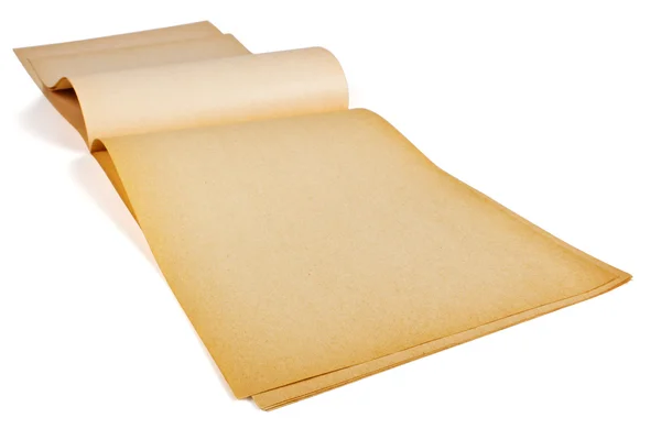 Old,yellowed paper — Stock Photo, Image