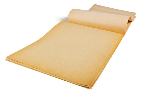 Old,yellowed paper — Stock Photo, Image