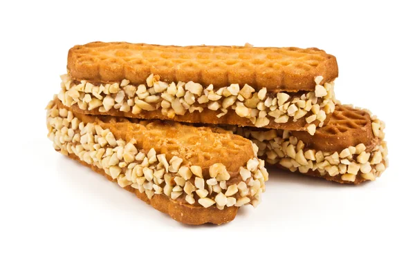 Cookies med nötter — Stockfoto