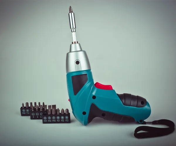 Electric screwdriver — Stock Photo, Image