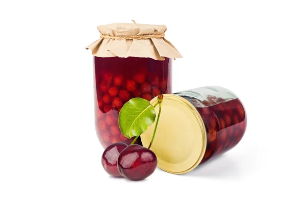 Cherry jam — Stock Photo, Image