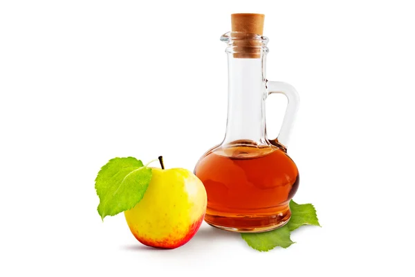 Apple cider azijn cruet — Stockfoto