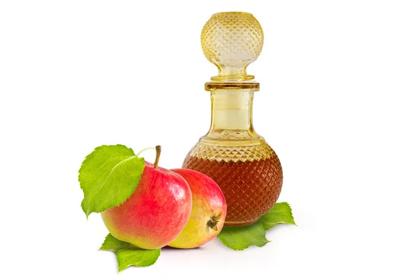 Apple cider azijn cruet — Stockfoto