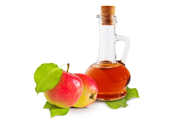 Apple cider azijn cruet — Stockfoto