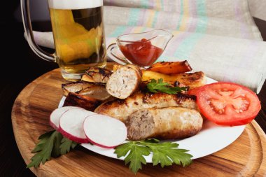 Sosis kızartma için