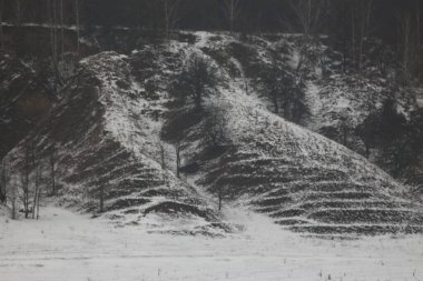 Seym boyunca kış yürüyüşü Bölgesel Peyzaj Parkı