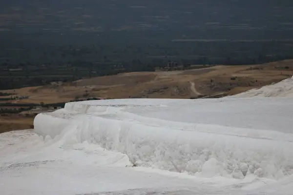 Utsikt Över Pamukkale Hierapolis Denizli Turkiet — Stockfoto