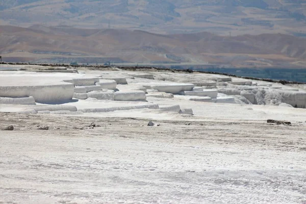 Kilátás Pamukkale Hierapolis Denizli Törökország — Stock Fotó