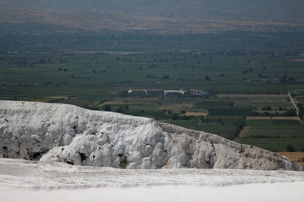 Utsikt Över Pamukkale Hierapolis Denizli Turkiet — Stockfoto