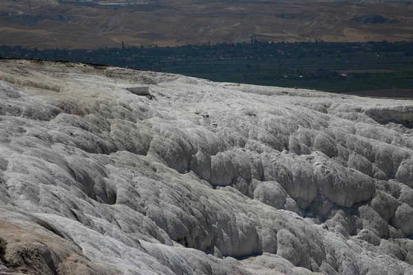 Kilátás Pamukkale Hierapolis Denizli Törökország — Stock Fotó