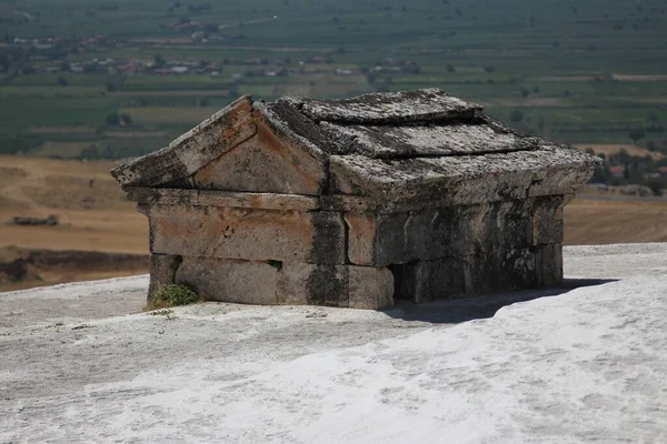 Pohledy Pamukkale Hierapolis Denizli Turecko — Stock fotografie