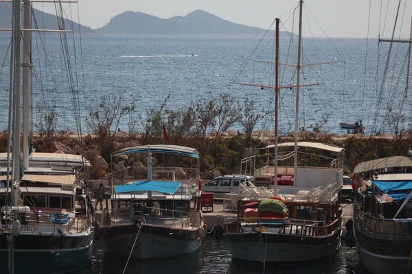 Férias Kas Antalya Turquia — Fotografia de Stock