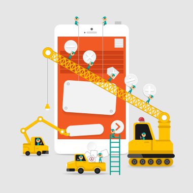 geliştirme Infographic bina