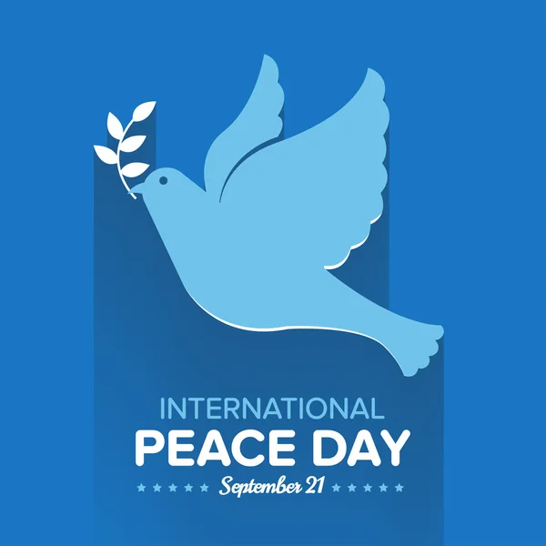 International Peace Day — Stock Vector