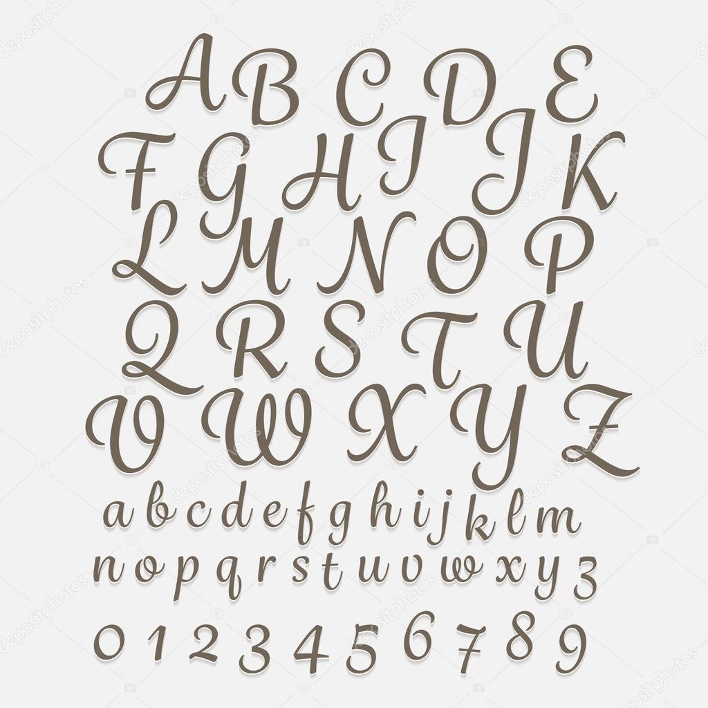 Hand Drawing Alphabet Stock Vector Image By ©emojoez 95147646