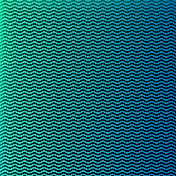 Forma de onda de fondo en azul degradado — Vector de stock