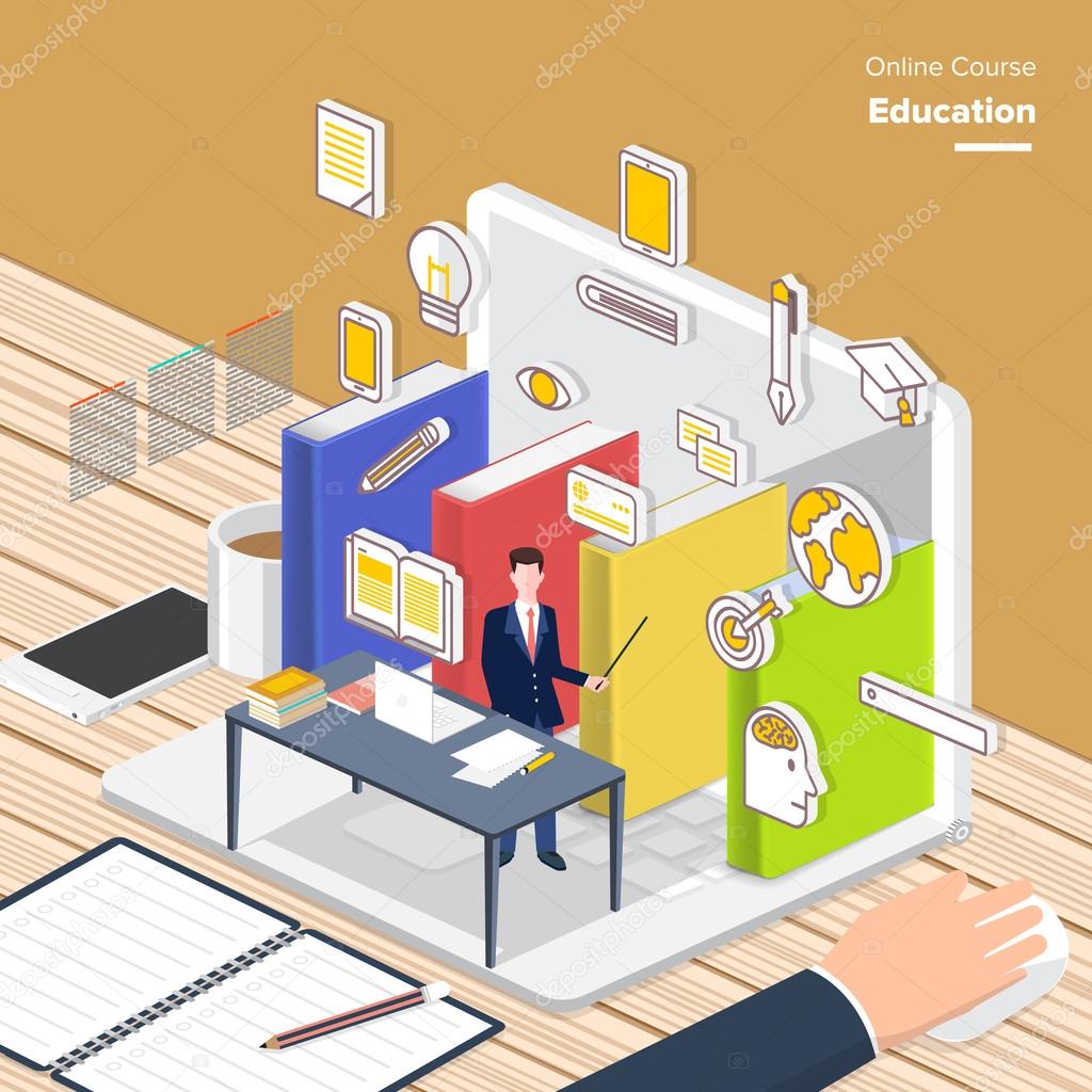 online Education concept