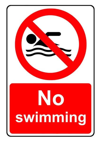 Ніяких ознак плавання — стокове фото