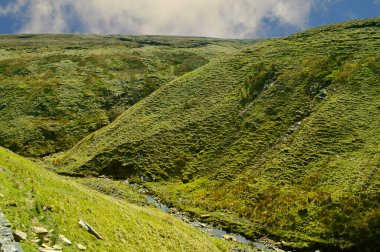 Derbyshire 'daki Peak District Ulusal Parkı' ndan akın