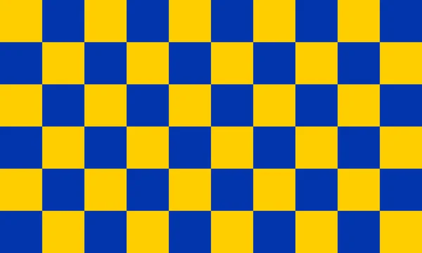 Bandera Surrey Bandera Cuadros Azul Oro Del Condado Tradicional Surrey —  Fotos de Stock