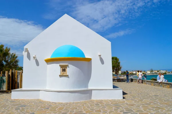 Kato Gouves Creta Chipre Grecia Junio 2019 Iglesia Los Santos — Foto de Stock