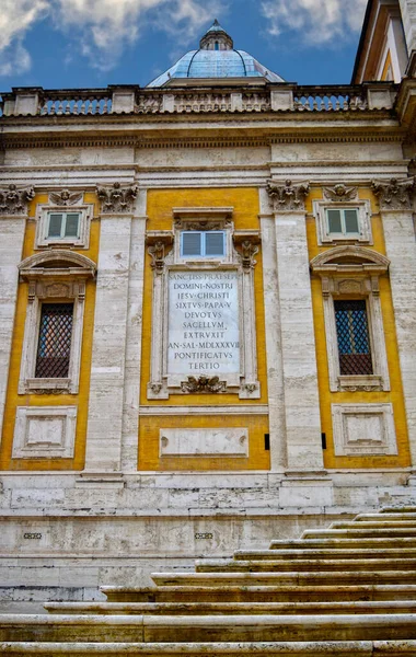 Histórica Basílica Papale Santa Maria Maggiore Roma — Foto de Stock