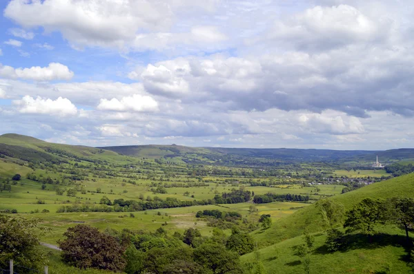 Edale, Derbyshire Anglia Egyesült Királyság — Stock Fotó