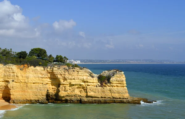 Praia da Senhora Da Rocha — Fotografia de Stock