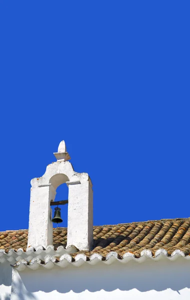 Church roof in Alte, Portugal — Stock Photo, Image