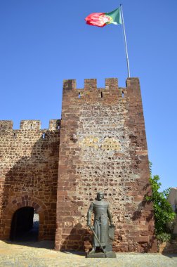 Silves kalede Algarve, Portekiz